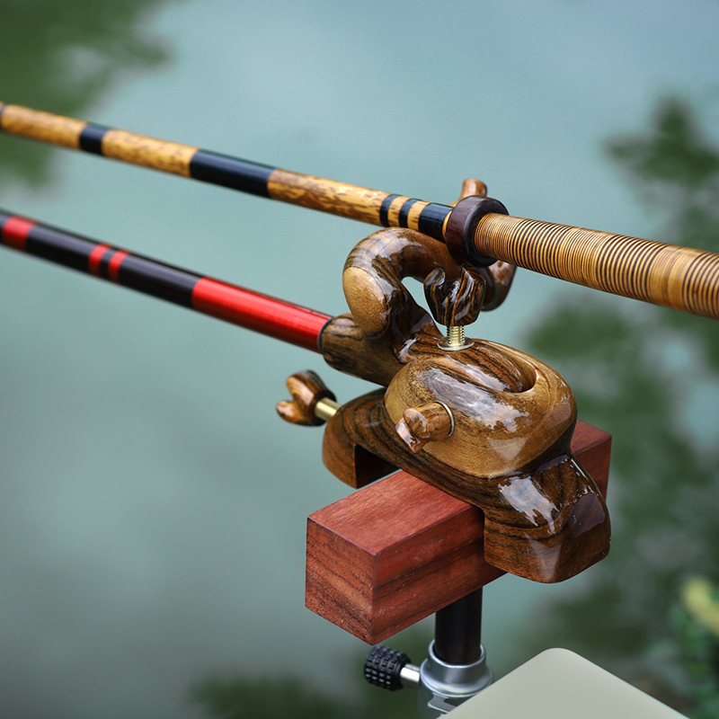 CHILENT Regulowany Drewniany S – Fishing Rod Rack recenzja i cena