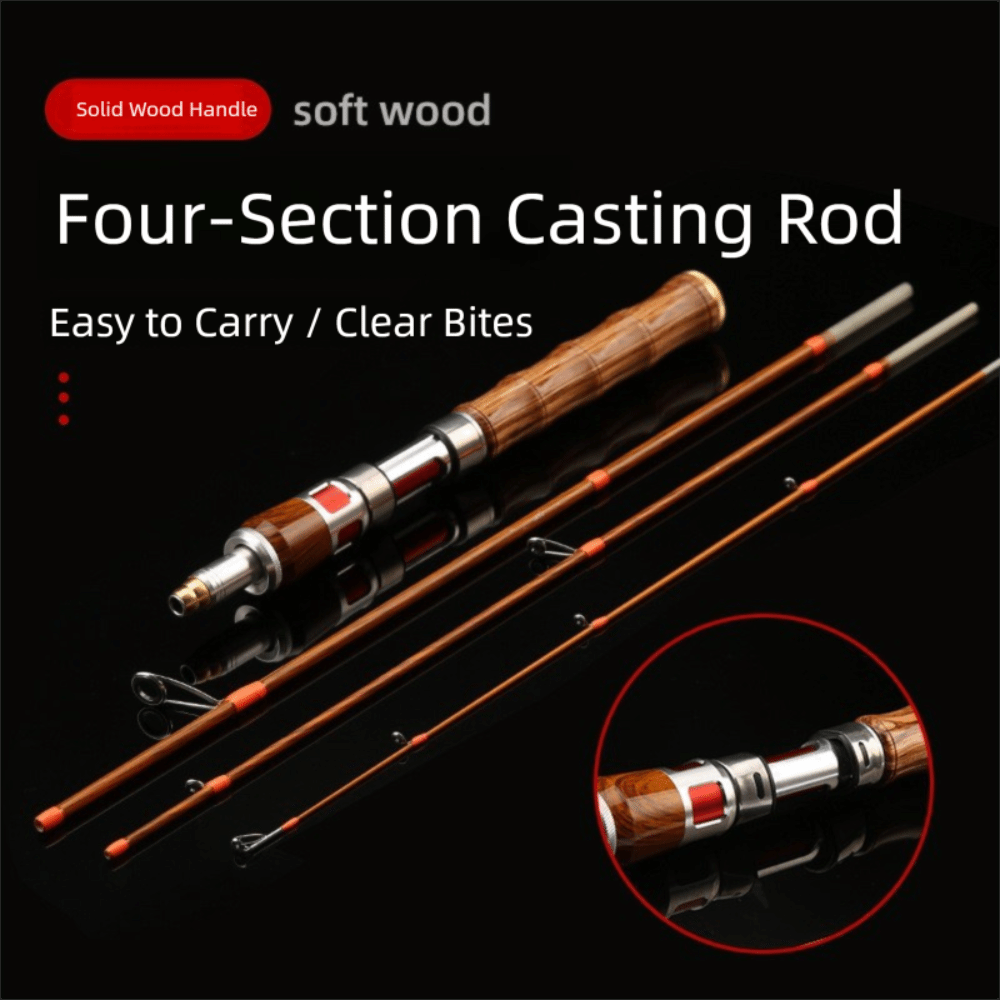 Wędka spinningowa 2025, 4-częś – Fishing Rod Carbon Fiber recenzja i cena