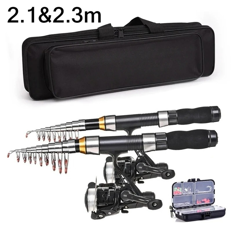 BRAVMAK 2.1/2.3 m Teleskopowy  – Fishing Rod Carbon Fiber recenzja i cena